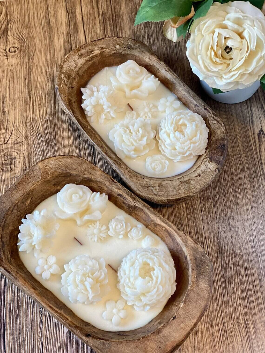 Botanical Garden Dough Bowl Candle | Two Styles