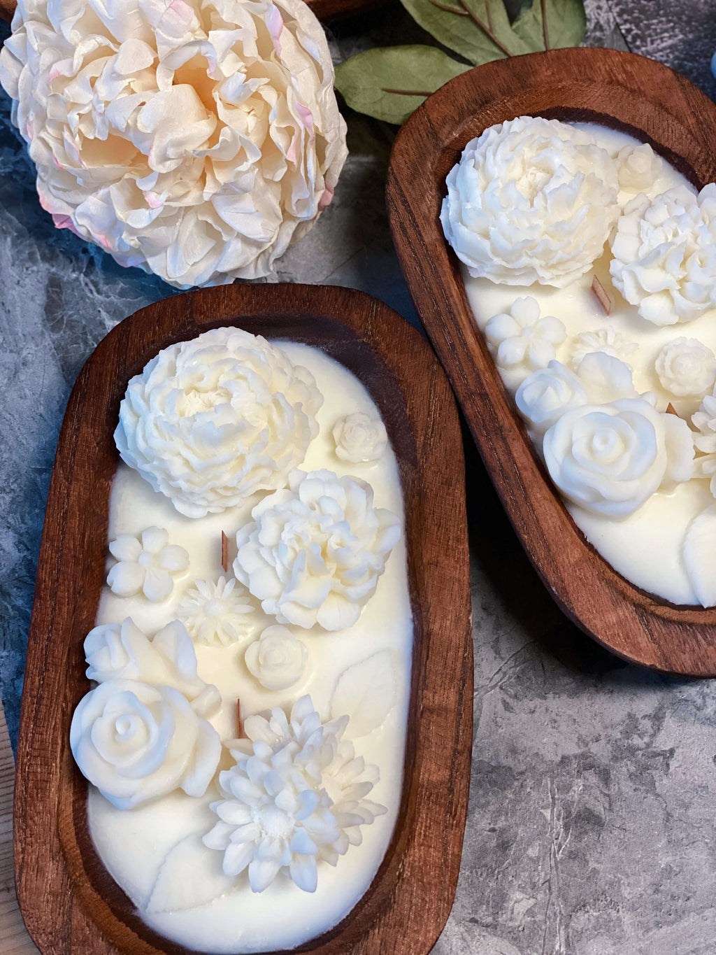 Botanical Garden Dough Bowl Candle | Two Styles